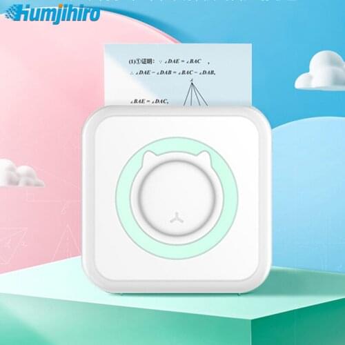 57*30mm Pocket Mini Photo Printer Pictures Memo Barcode Thermal Printer Wrong Question DIY Photoes Printer impresora imprimante