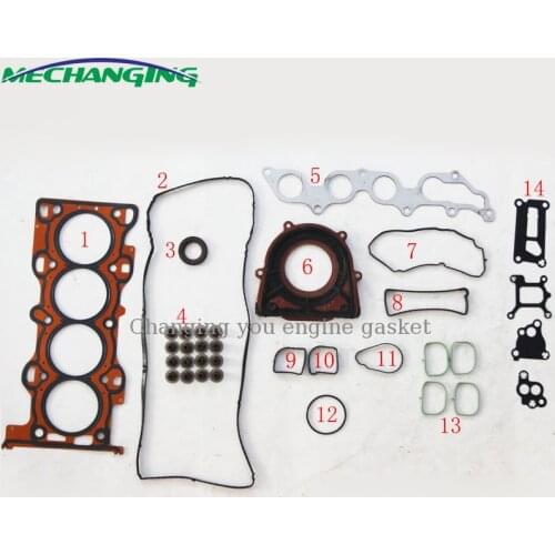 FOR FORD MONDEO III (B5Y) 1.8 L823 L813 CGBB CHBB METAL Engine Parts Complete Gasket Full Set Engine Gasket 8LG2-10-271 52219100