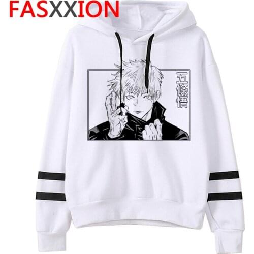 Jujutsu Kaisen hoodies men Ulzzang grunge harajuku plus size men clothing hoddies harajuku anime