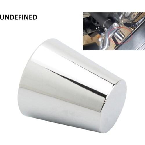 Heel Shift Shifter Shaft Cap Lever Eliminator Motorcycle Black/Chrome for Harley Touring Street Glide FLTR FLHR FLT