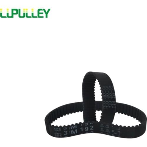LUPULLEY HTD 3M 207 Timing Belt 10/15mm Width Drive Belt 192/195/198/201/210mm Pitch Length HTD3M Synchronous Pulley Belt 2pcs