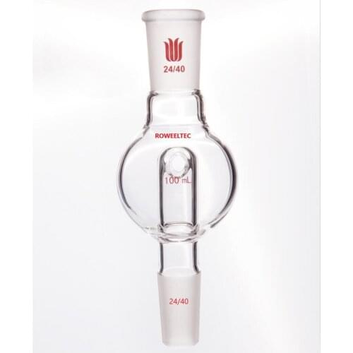 Rotary Evaporator Bump Trap glassware 100ml 24/40 24/40