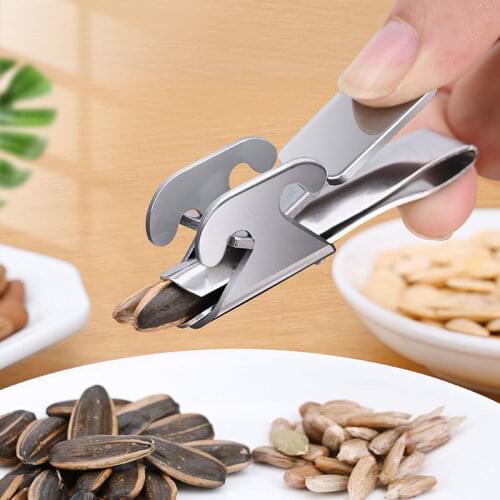 Eat Sheller Melon Seeds Clamp Melon Seed Peeling Device Watermelon Seed Shell Removing Pine Nut Pliers Peanut Nut Egg Opener