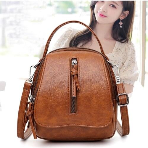 SMOOZA Vintage Women Handbags Tote Bag Casual Shoulder Bags High Quality Messenger Ladies Traval Top-handle Bag Female Shell Bag
