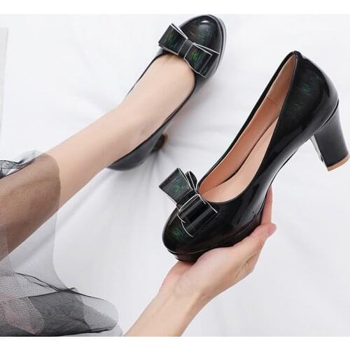 Women Pumps High Heel Bow Woman Party Shoes Heels Womens Dress Shoes stiletto Female Slingbacks 33-43