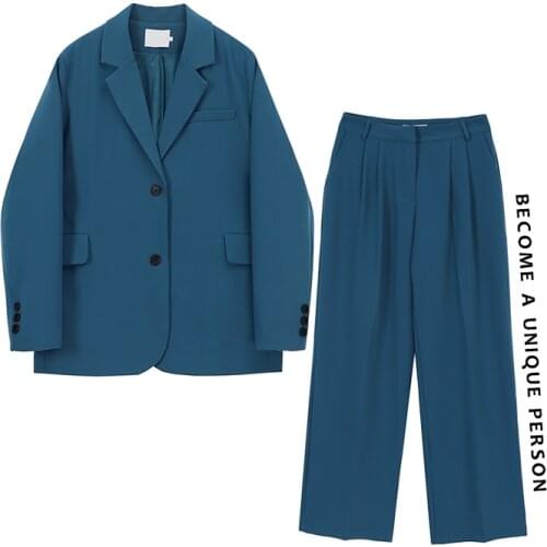XMGOLONG Women's Office Trouser Suits