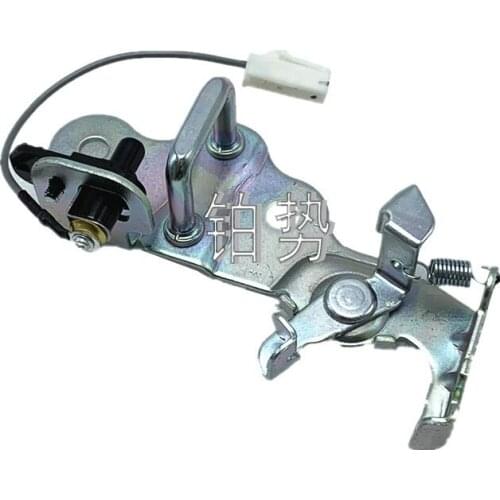 Car trunk lid lock assembly 2017-hyu nda iac ce nt tail door lock clasp trim assembly trunk lock clasp trim