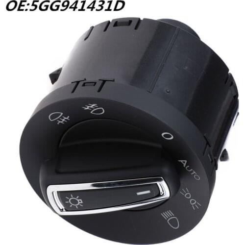 1PC New 5GG941431D Euro Automatic headlight Auto light Switch For Volkswagen Golf mk7 Golf VII 7 2013 2014 2015 2016 2017 2018