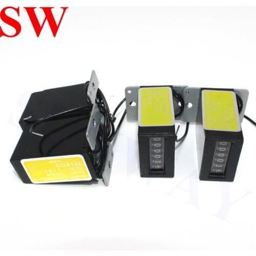 10PCS Arcade 6 Digits 12V Mechanical Coin Counter Meter For Coin Selector Operated Vending Machines Arcade game machine patrs