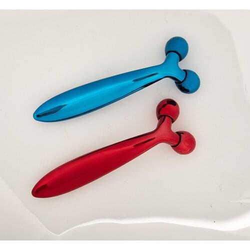 3D Roller Face Massager Face Lift Tool Firming Beauty Massage Body Face Massage Package Include 1xMassager