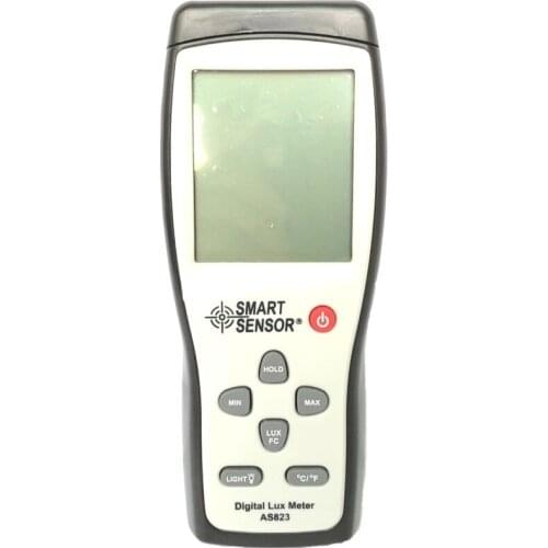 AS823 Digital Illuminance meter Lux meter light spectrum meter Luminometer luxmeter Light Measurement 1 ~ 200.000lux