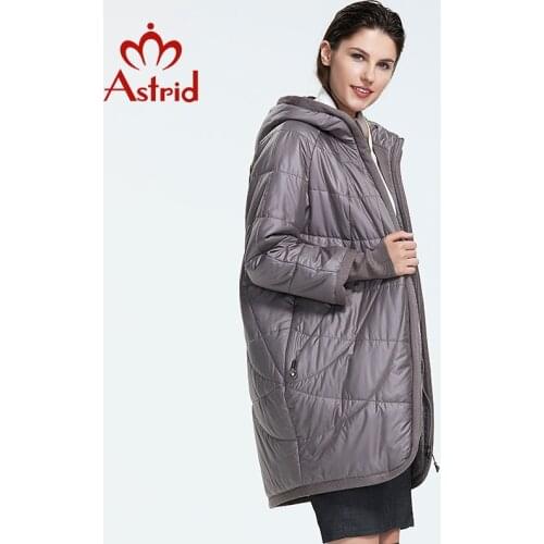 Astrid 2019 Winter new arrival down jacket women outerwear high quality mid-length fashion slim style winter coat women AM-2075