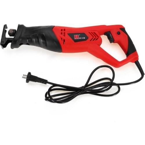 Electric Saw Reciprocating Saw Rotate 180 degrees for Wood Metal Plasitic Pipe 710W Cutting Power Saw Tool with 2PC Saw Blades