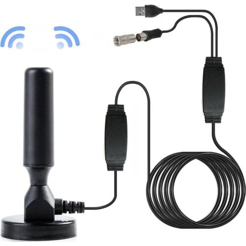 Indoor Signal Digital TV Antenna Amplifier Booster Convenience And Easy Installtion Digital HD For Cable TV For Fox Antenna