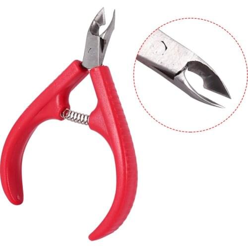 Professional Nail Clipper Nipper Stainless Steel Nail Cutter Trimming Toe Finger Cuticle Plier Scissor Manicure Nail Art Tool