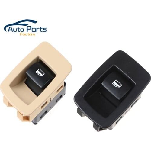 New Beige or Black Passenger Side Front Window Lifter Button Switch For BMW E90 E91 323i 325i 328i 61316945876 61316945874