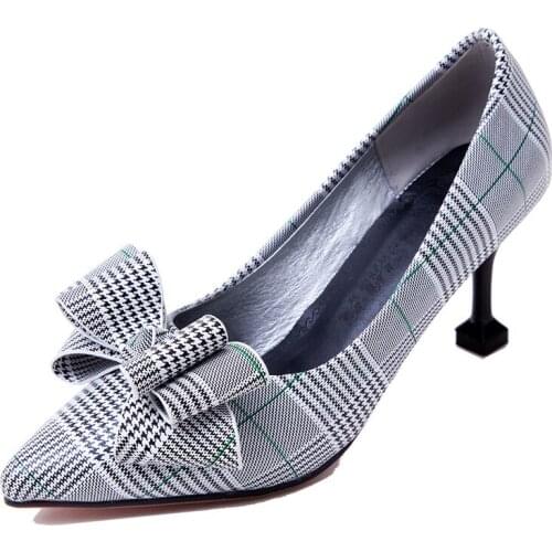 Sexy high-heeled cat with shallow mouth to 18 years in the spring and autumn womens shoes