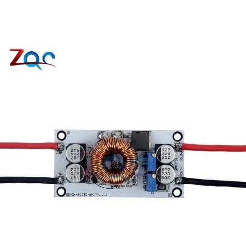 DC-DC 500W 10A Boost Converter Board Constant Voltage Constant Current Adjustable Step Up Power Supply Module LED Driver