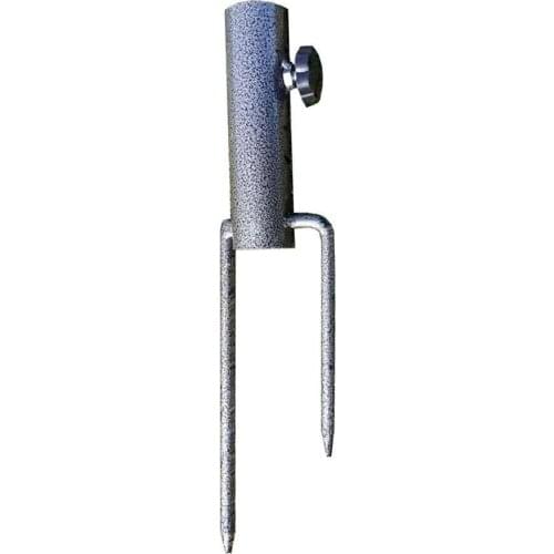 Easy Setup Heavy Duty For Park Patio Umbrella Base Adjustable 35cm Beach Parasol Portable Outdoor Holder Ground Insert Pole Q5M1