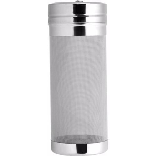 300 Micron Stainless Steel Homebrew Brew Beer Hop Spider Mesh Filter Strainer with Hook Beer Wine Bucket Filter Bar Accessories