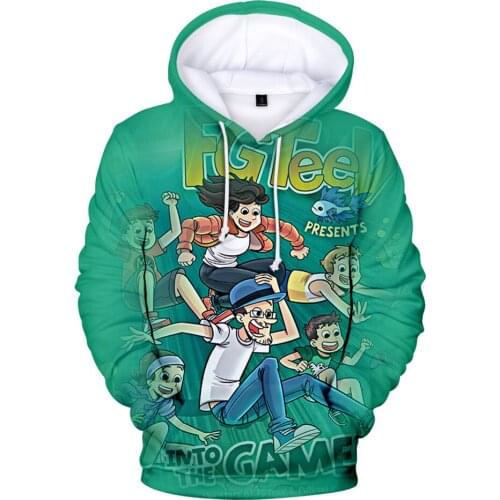 FGTee V New Hoodie Casual 3D Sweatshirt Men/women Adult Kids Hooded Long Sleeve 3D Printed Pullover Streetwear FGTee V Clothing