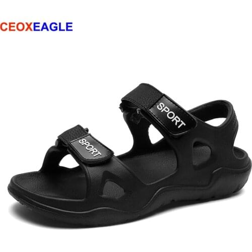 Top Quality Outdoor Sandals Man Summer Beach Sandals Breathable Soft Quick Drying Flats Shoes Roman Open Toe Mens Sandals 40-45