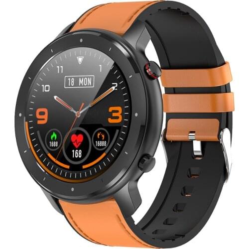 F12 Smart Watch IP68 Waterproof NO.I Smartwatch Bluetooth Blood Pressure MonitorClock Round Sports Band Wristband for IOS Huawei