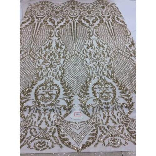 ON SALE african french lace fabric with glitters sequins Free shipping African tulle lace fabric for wedding dress