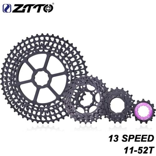 ZTTO 13 Speed 11-52T Bicycle Cassette SLR MTB 413g Ultralight 13speed 13v k7 Mountain Bike CNC 13S Freewheel for HG Hub