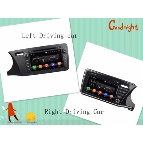 Octa 8 core Android 9.0 Car Radio DVD player GPS for for Honda CITY left LHD right hand driving RHD 2G RAM 64G ROM STEREO auto