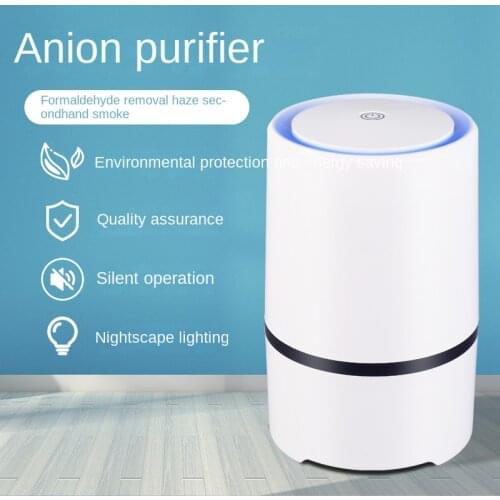 Air Purifier with True Hepa Filter, Odor Allergies Eliminator for Smokers, Smoke, Dust, Mold, Home and Pets, Air Cleaner