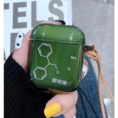 Gray Transparent Silicone Case for Airpods 1 2 3 for Bluetooth Wireless Earphone Case for Apple Air Pods Charging Box Bag