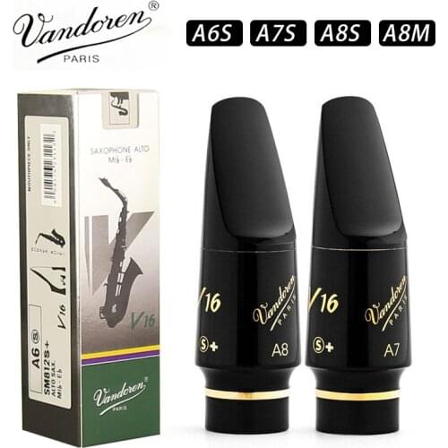 Vandoren V16 Hard Rubber Tenor Saxophone Mouthpiece V16 - A6S/V16 - A7S/V16 - A8S/V16 - A8M Made in France