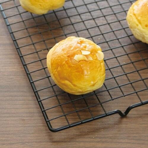 1PC 25*40cm Stainless Steel Nonstick Cooling Rack Cooling Grid Baking Tray Black Biscuit/Cookie/Pie/Bread/Cake Baking Tools