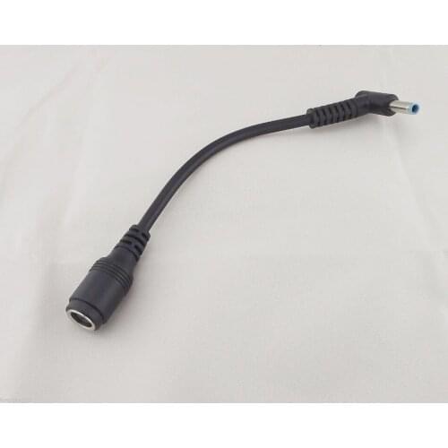 10pcs DC Power 7.4x5.0mm Female To 4.5x3.0mm Male Central Pin Adapter Connector Cable 15cm