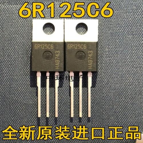 10 PCS IPP60R125C6 6R125C6 TO-220 30A 600V ＆IPP60R125CP 6R125P TO220 650V 25A MOS