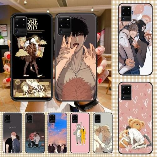 19 Days Phone case For Samsung Galaxy Note 4 8 9 10 20 S8 S9 S10 S10E S20 Plus UITRA Ultra black trend bumper 3D Etui fashion