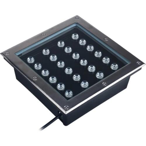 24W AC100-240V IP66 stainless steel rgb led deck/uplight rgb deck step lighting ground light built-in ground light AC85-265V