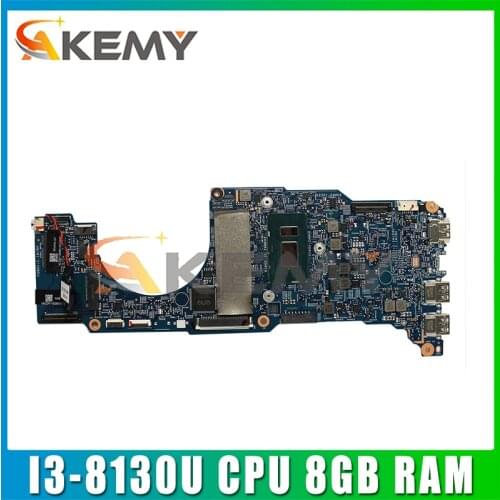 AKEMY For Acer Spin 3 SP314-51 Laptop Motherboard I3-8130U CPU 8GB RAM NBGZR11002 448.0dv06.0011 100% Tested