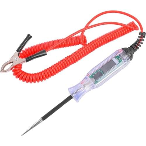 3V-48V Digital LCD Circuit Tester With backlight Car Truck Voltage Power Probe Voltage Test Diagnostic-Tool Light