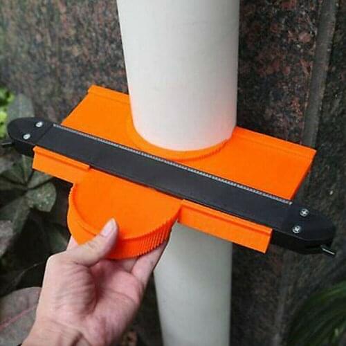 Contour Gauge Measuring Ruler Tool Part for Cutting Tile 10 inch 25CM Woodworking Profile Gauge Tool Double Lock Irregular Tool