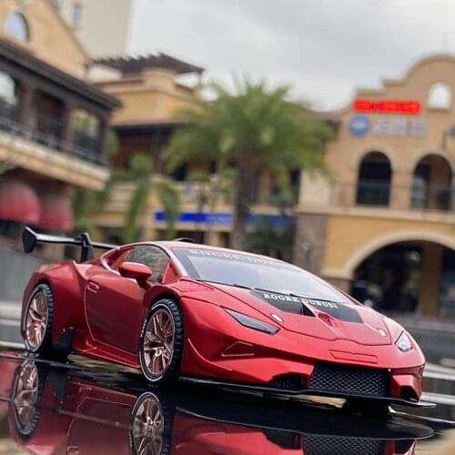 1:32 Aventador HURACAN EVO Alloy Sports Car Model Diecast & Toy Vehicles Metal Toy Car Model Collection Simulation Kids Toy Gift