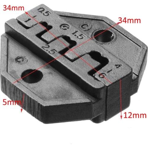 1pc Durable Insulated Ratchet Wire Crimping Pliers Head 230C Bare Terminal Crimper Head For Crimping Plier