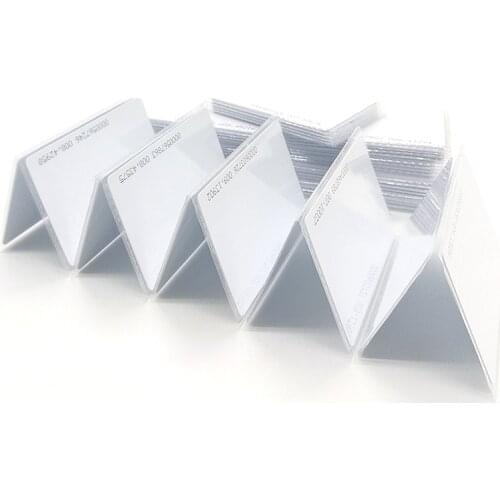 100pcs/Lot 125KHz RFID Card EM4100 TK4100 Smart Cards Proximity RFID Tag for Access control