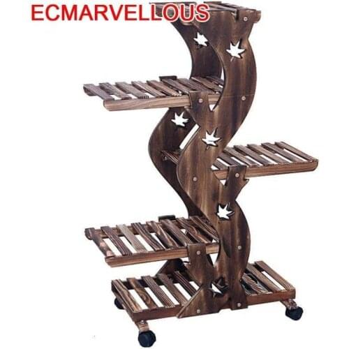 Estanteria Suporte Flores Ladder Estante Para Plantas Etagere Plante Stojak Na Kwiaty Rack Flower Shelf Dekoration Plant Stand