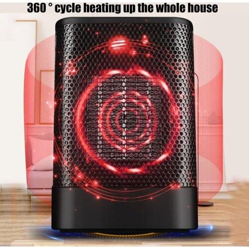 Smart Home Office Heater Portable Electric Heater PTC Ceramic Quick Heating 3 Setting Heater Desk Heater For Home Office
