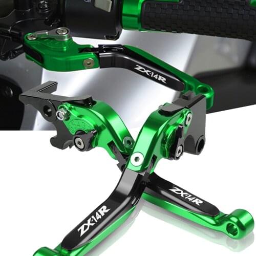 For KAWASAKI ZX14R ZX-14R ZX 14 R 14R 2006-2016 Motorcycle Extendable folding adjustable Brake Clutch Levers CNC Handle lever