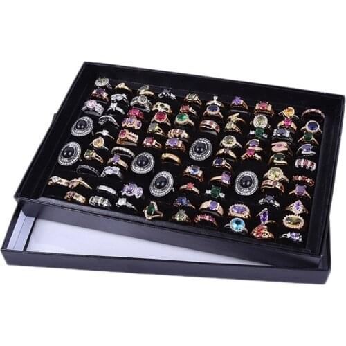 2020 Universal Jewelry Organizer Display Travel Jewelry Case Boxes Portable Jewelry Box Button Leather Storage Zipper Jewelers