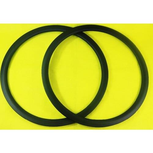 38C 38mm Clincher Road Disc Brake 25mm Width UD 3K 12K Twill Matte Glossy U Shape Cyclocross Bicycle Carbon Rims Tubeless Wheels