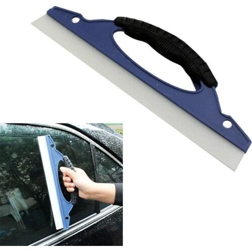 Car Dryer Squeegee Silicone Non-slip Handle Grips Wipe for Shower Window Car Glass Cleaning Tool NJ88